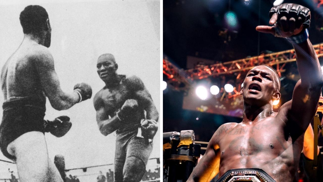 Israel Adesanya is inspired by history.