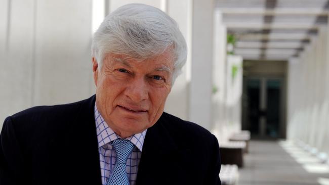 Australian Human Rights barrister Geoffrey Robertson KC represented Mr Kazal. Picture: AAP