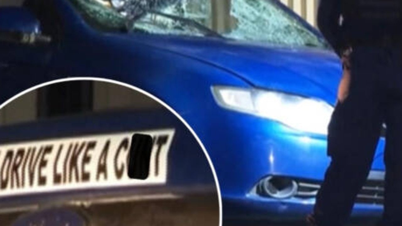 Shocking bumper sticker detail in fatal crash