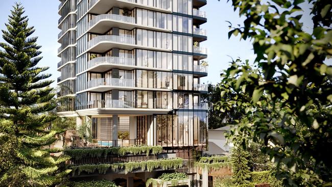 Amaya at Broadbeach design plan.