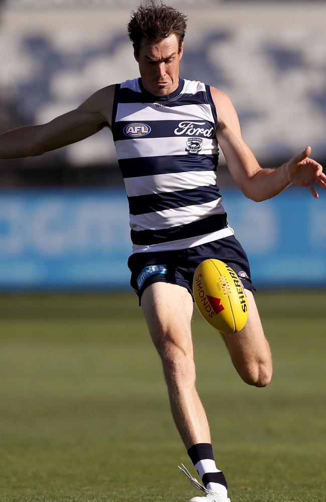 Jeremy Cameron is Geelong’s most important player in 2023. Picture: Kelly Defina