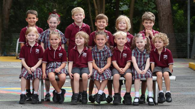My First Year Kinder Blue at Point Clare Public School. Picture: Sue Graham