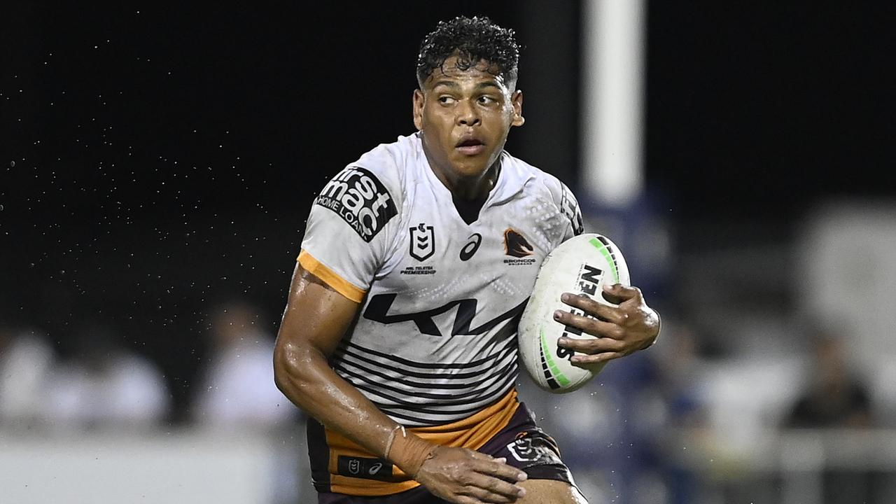 Selwyn Cobbo is one of the Broncos best young talents. Picture: Ian Hitchcock/Getty Images