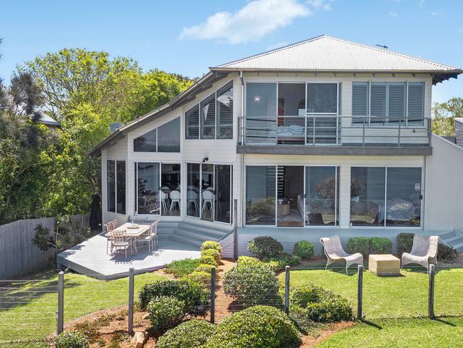 The property at 189 Del Monte Place, Copacabana, NSW. Anthony Albanese and his fiance Jodi Haydon have bought the $4.3m luxury beach home.