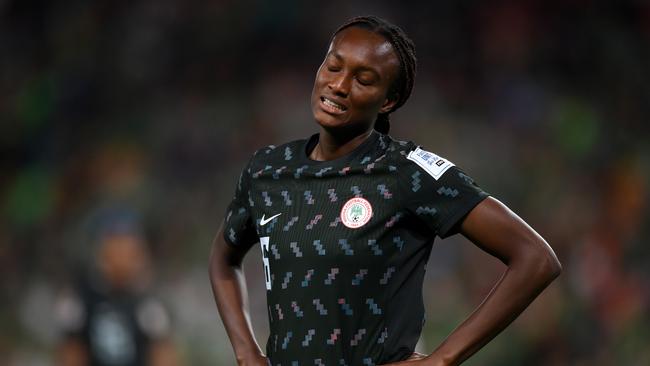 Ifeoma Onumonu has complained about the conditions faced by her Nigerian team. Picture: Getty