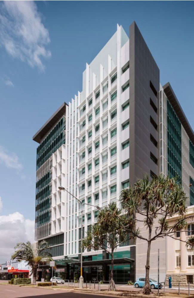 Castlerock's Government Property Fund portfolio includes a CBD building at 445 Flinders St, with the Queensland Government as its major tenant. Picture: Castlerock.