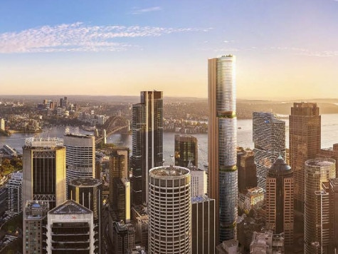 Pitt and Bridge Street Precinct artist impression