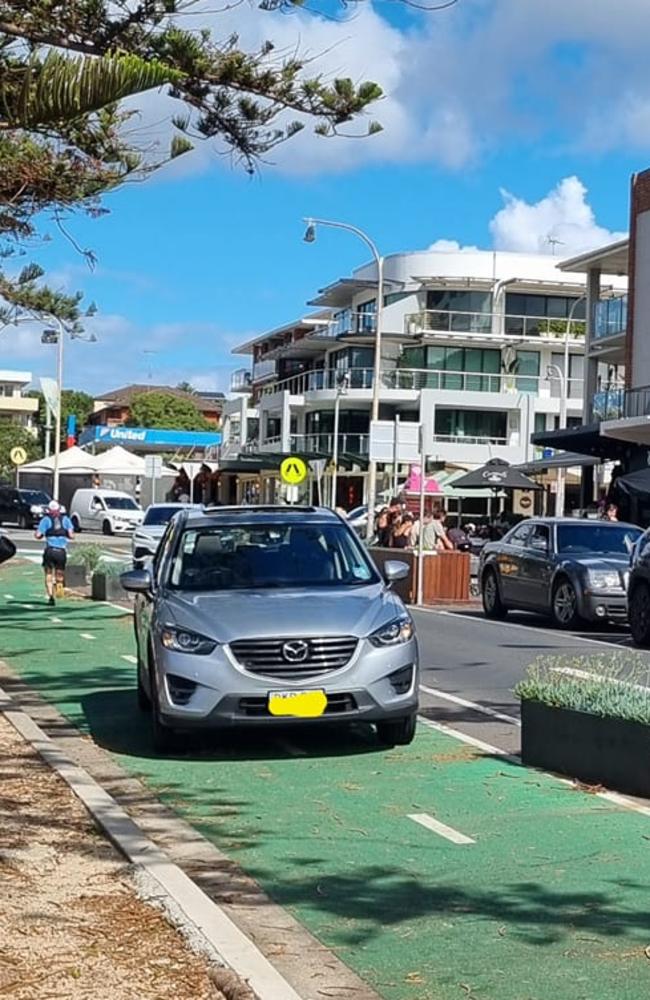 The person behind this rogue park has been blasted. Picture: Facebook