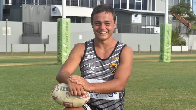 Sunshine Coast Falcons Mal Meninga Cup player for 2023, Chase Paterson. Picture: Eddie Franklin