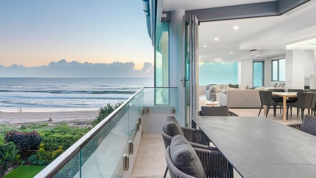 The apartment at Albatross Ave, Mermaid Beach.