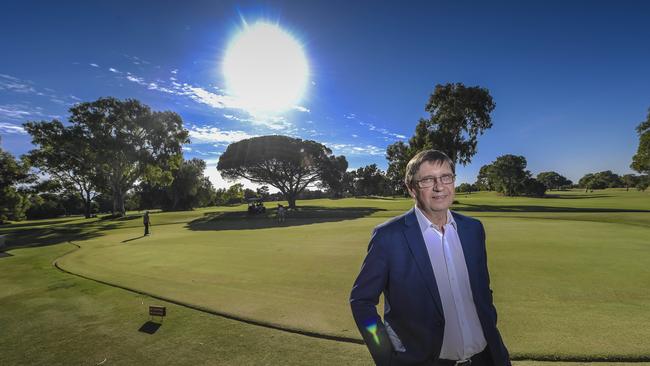 Grange Golf Club has won the reader poll for the best golf club in the state. Pictured is general manager Barry Linke. Pic: Roy VanDerVegt