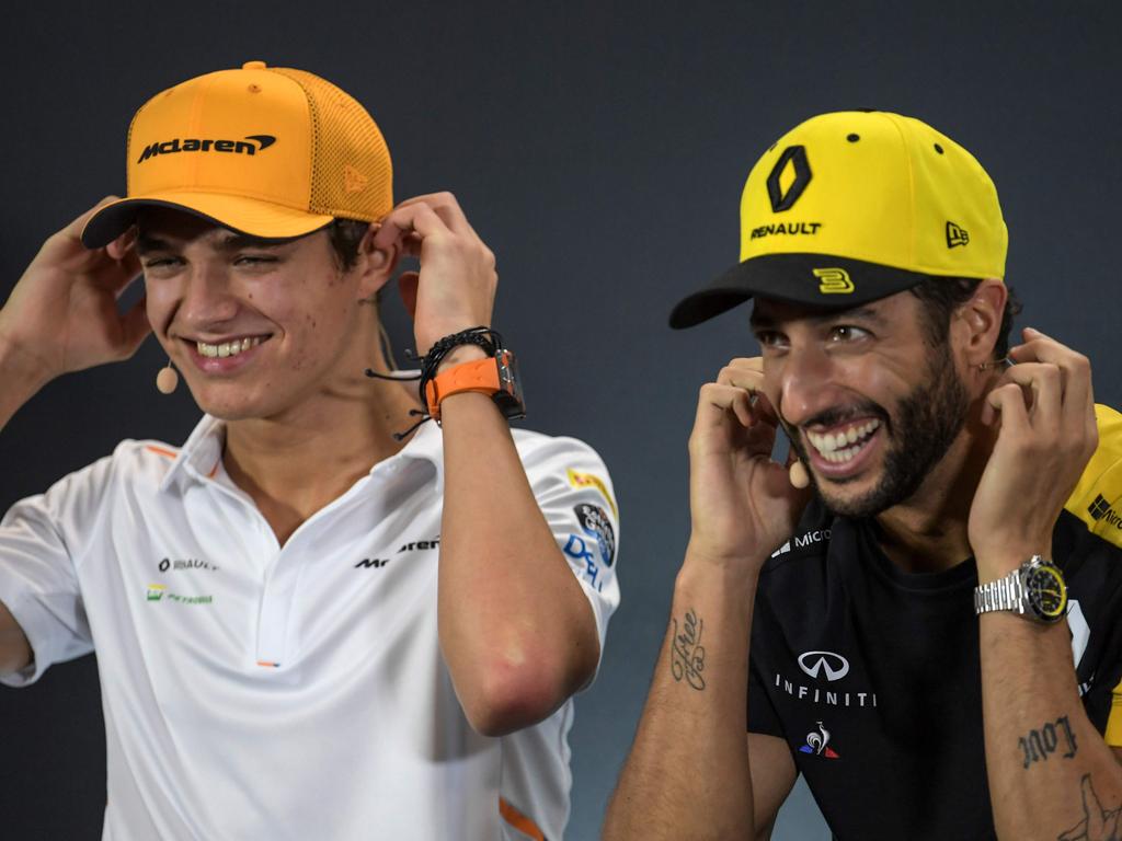 Norris and Ricciardo will make quite the pairing.