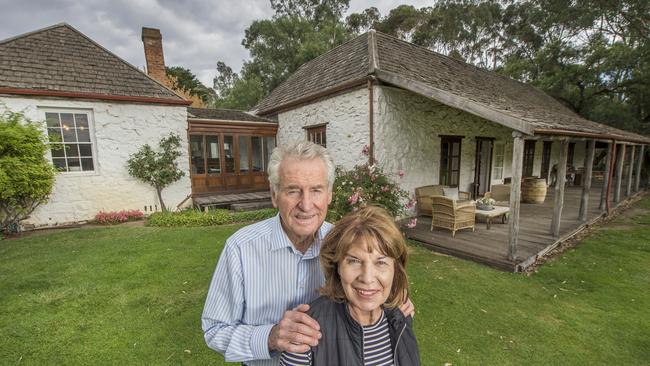 Hedley and Janet Elliot at Emu Bottom Homsetead. Picture: Rob Leeson