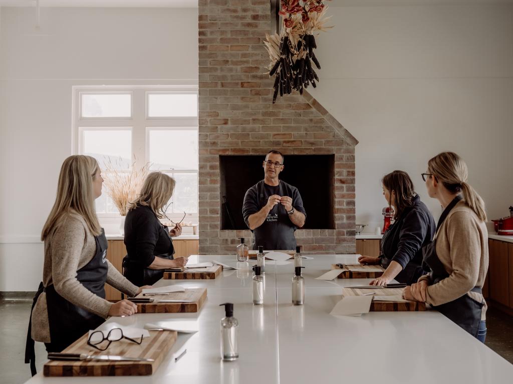 Agrarian Kitchen Experience led by restaurant founder and executive chef Rodney Dunn. Picture: Anna Critchley