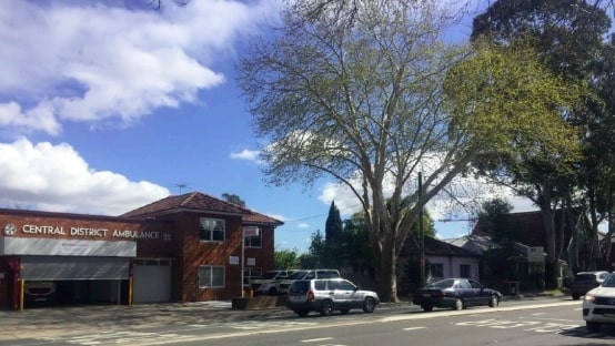Mascot Ambulance Station is also located on the site.