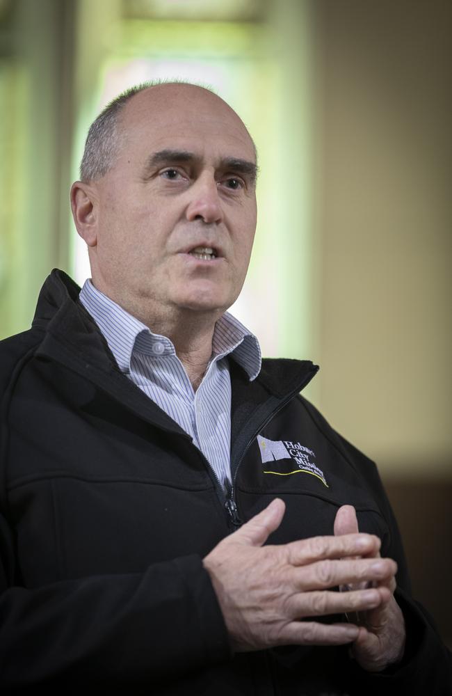 Hobart City Mission CEO Harvey Lennon. Picture: Chris Kidd