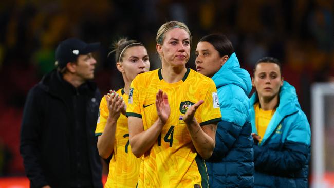 The Aussies went down 3-2. (Photo by Patrick Hamilton / AFP)