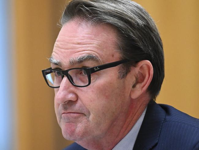 CANBERRA, Australia, NewsWire Photos. June 3, 2024: Secretary to the Australian Treasury, Steven Kennedy appears before Senate Estimates at Parliament House in Canberra. Picture: NewsWire / Martin Ollman