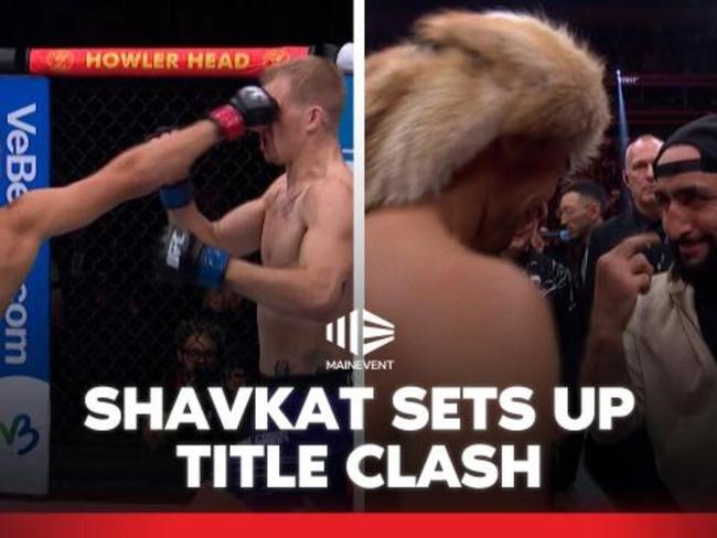 Shavkat downs Garry! Cements title shot