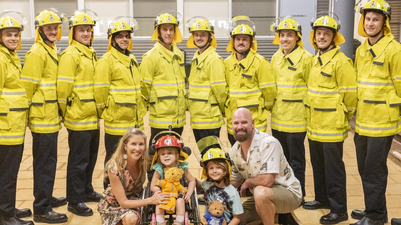 Little girl’s rare disease sparks NT firey’s goal to raise $10k