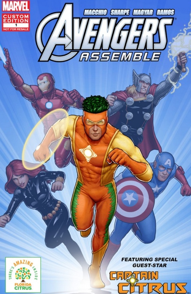 Who do you think will play Captain Citrus in a movie?
