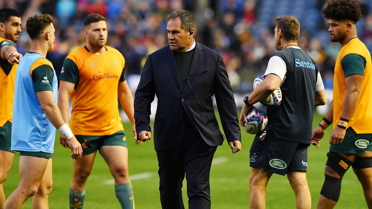 Wallabies coach Dave Rennie is focused on the World Cup. Picture: Mark Runnacles/Getty Images