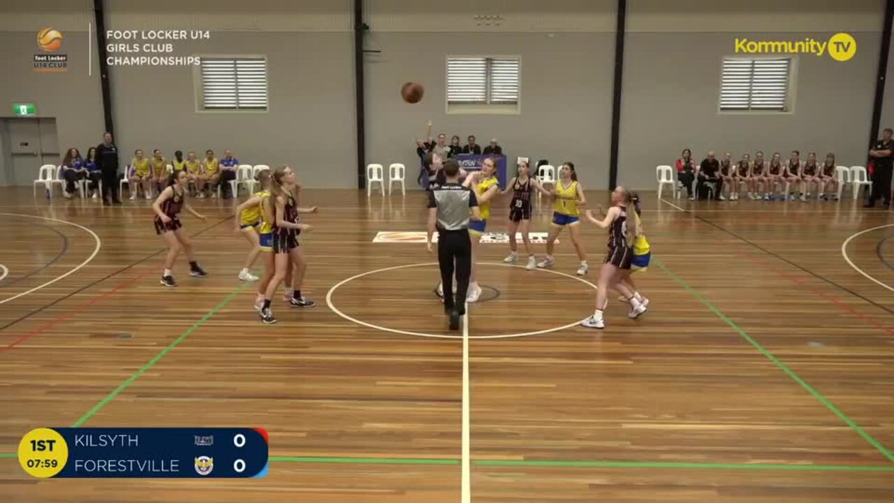 Replay: Kilsyth Cobras v Forestville Eagles (Girls) - 2024 Basketball Australia U14 Club Championships Day 2