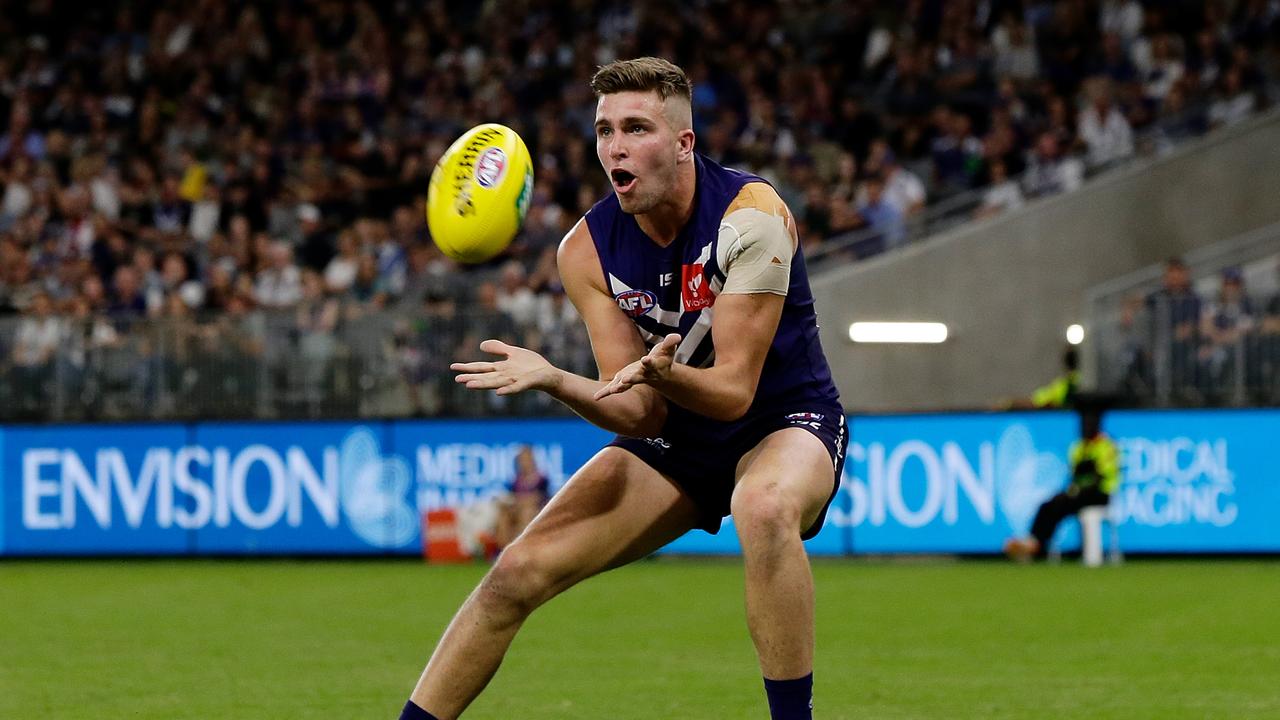 Luke Ryan of the Dockers is a fine choice in the third round for your draft in SuperCoach AFL