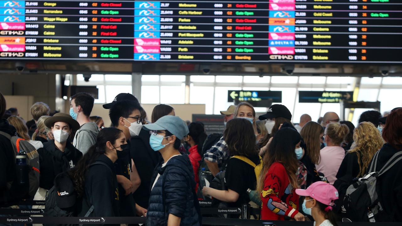 There have been big delays for travellers in recnet months. Picture: Lisa Maree Williams/Getty Images