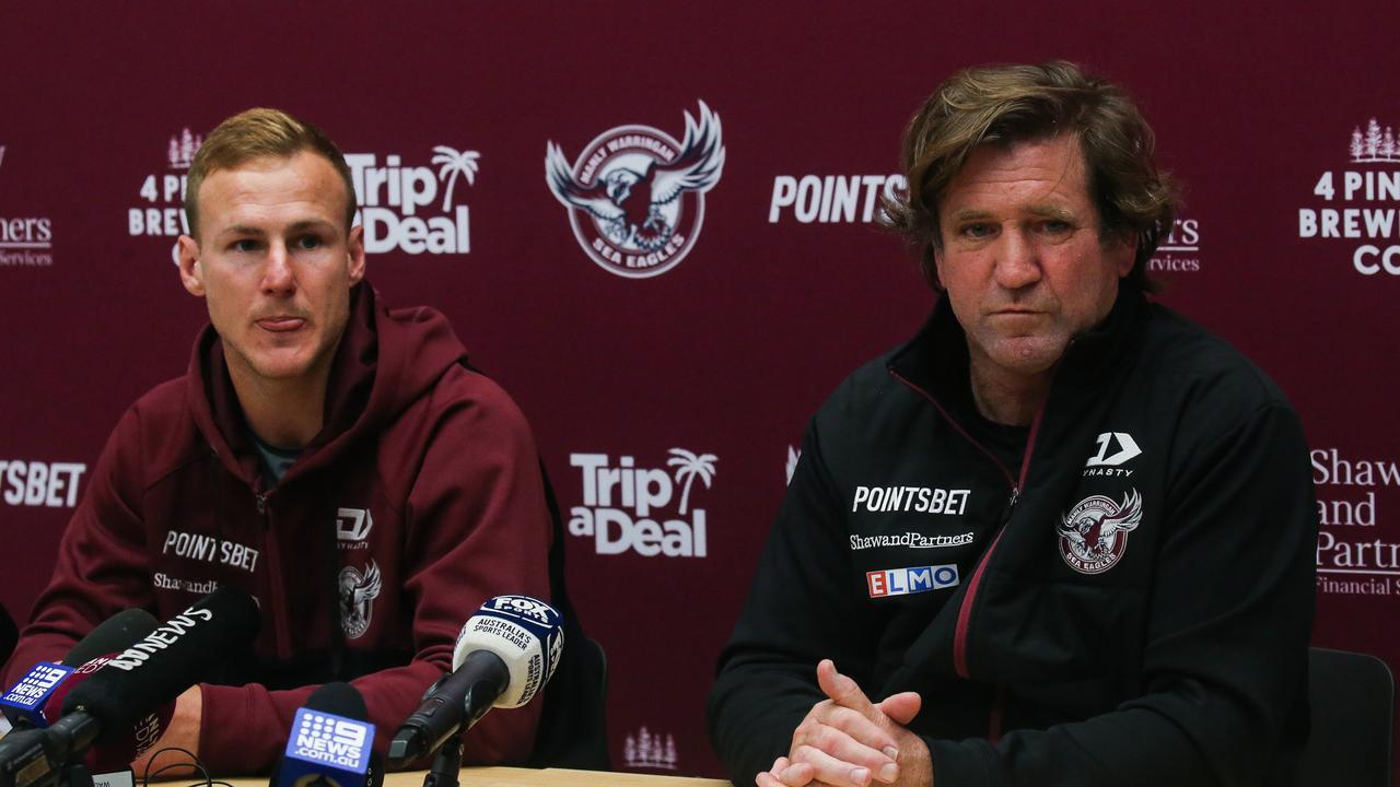 Daly Cherry-Evans has thrown his support behind Des Hasler staying at Manly Picture: NCA Newswire/Gaye Gerard