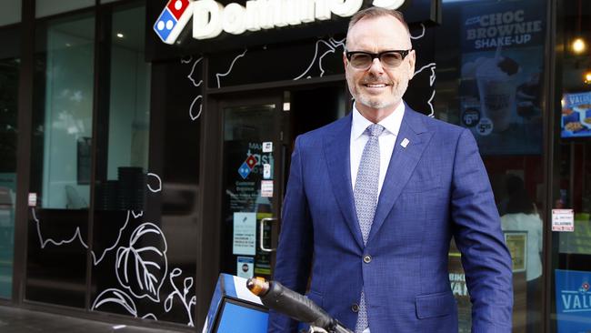 Domino’s chief executive Don Meij pledged to fix the pricing problem and win back customers searching for a value. Picture: NCA NewsWire/Tertius Pickard