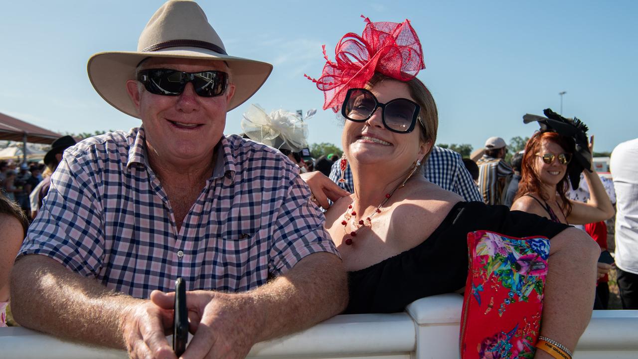 Thousands of people descended at the 2024 Darwin Cup Carnival, Fannie Bay. Picture: Pema Tamang Pakhrin