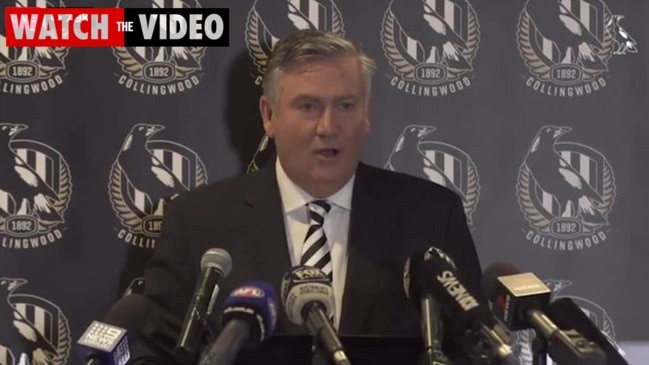 Eddie McGuire steps down as president of Collingwood