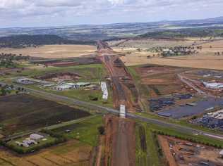 Nexus has shared photos of the Toowoomba Second Range Crossing on its Facebook page. Picture: Above Photography PTY LTD