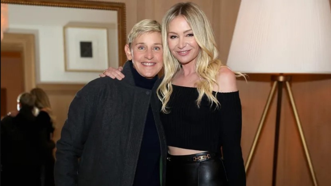 Ellen DeGeneres is cutting her remaining ties to the US just months after she and wife Portia de Rossi relocated to the UK. Picture: Getty