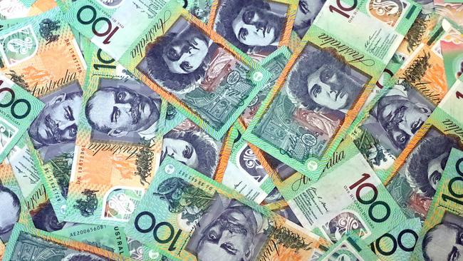 FEDERAL BUDGET 2024: AUSTRALIA - NewsWire Photos - General view editorial generic stock photo of Australian cash money currency. Picture: NCA NewsWire / Nicholas Eagar