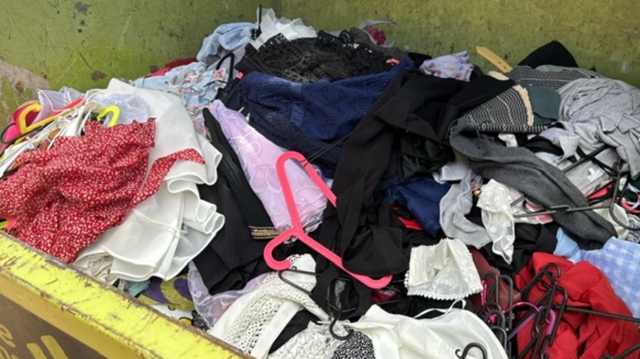 A family has been forced to throw out their belongings after a mould infestation in their rental. Picture: Supplied