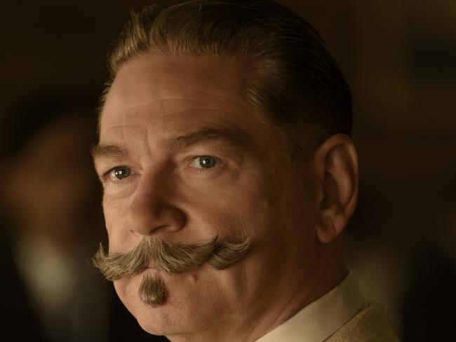 Kenneth Branagh as Hercule Poirot in 20th Century StudiosÃ¢â¬â¢ DEATH ON THE NILE, a mystery-thriller directed by Kenneth Branagh based on Agatha ChristieÃ¢â¬â¢s 1937 novel. Photo by Rob Youngson. ÃÂ© 2020 Twentieth Century Fox Film Corporation. All Rights Reserved.