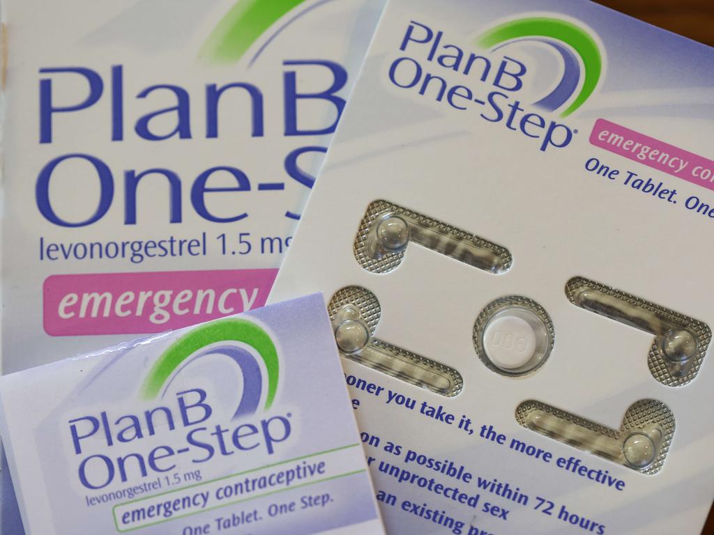 PlanB one-step emergency contraception pills and similar have surged in demand following the Supreme Court ruling to overturn Roe v. Wade and states moving to ban abortions. Picture: Getty Images