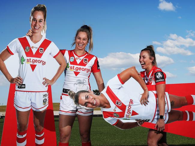 Kezie Apps and Sam Bremner are just two of numerous big name players in the St George-Illawarra Dragons team. Pic: Phil Hillyard