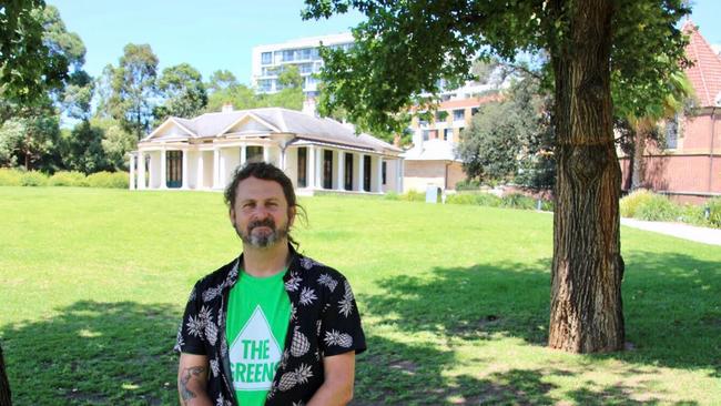 The Greens candidate for Rockdale is Peter Strong. Picture: Supplied