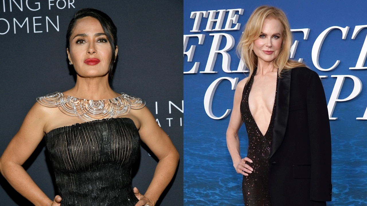 Nicole Kidman and Salma Hayek at odds after viral Paris Fashion Week moment