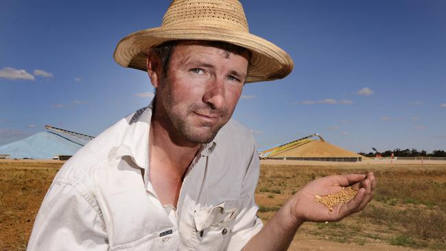 Dry argument: Victorian Farmers Federation grains president Brett Hosking.