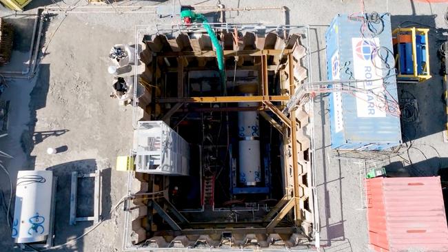 Microtunnelling has started as part of a $90m upgrade to north west Sydney with Sydney Water set to provide 17,000 new homes with water by next year.