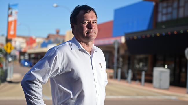 SA’s Small Business Commissioner John Chapman in Whyalla in 2017.