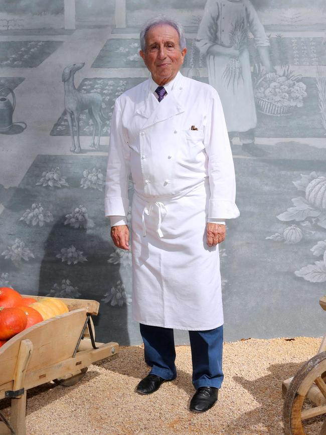 Michel Guerard in 2013 at his restaurant at Eugenie-les-Bains, southwestern France. Picture: Nicolas Tucat/AFP.