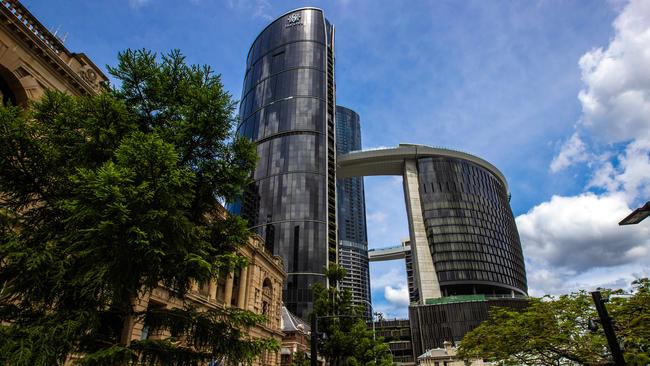 The Queens Wharf development in Brisbane is open. Picture: Nigel Hallett