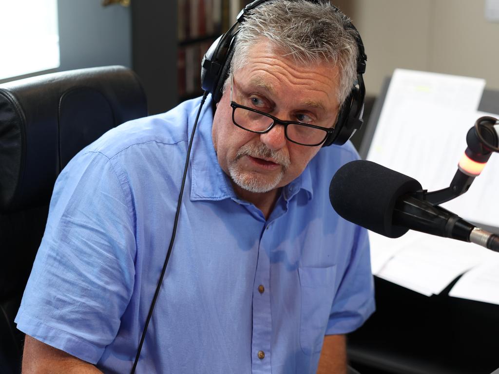 Hadley received news of Lola’s diagnosis less than a month after presenting his final show at 2GB. Picture: Rohan Kelly