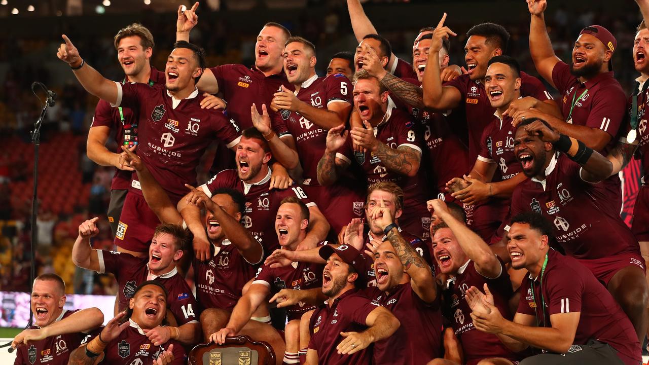 Queensland Maroons won the 2020 series. (Photo by Chris Hyde/Getty Images).