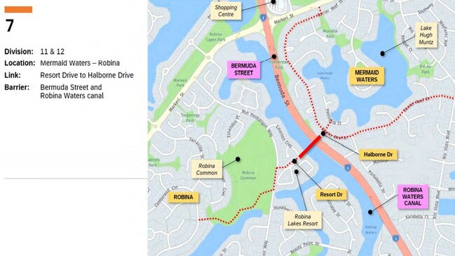 Planned green bridge investigation for Robina.